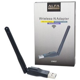 تصویر دانگل WRIELESS-N ADAPTER ALFA 