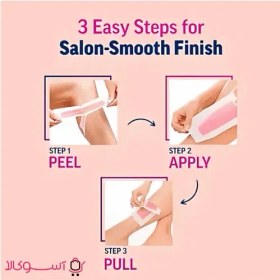 تصویر نوار موبر بدن ورقه ای ویت مدل normal skin بسته 20 عددی 