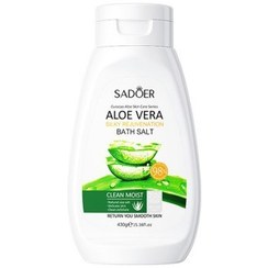 تصویر نمک حمام بدن آلوئه ورا 98 درصد سادور | اصلی Aloe Vera 98% Body Bath Salt Sadur | Original 82042