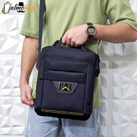 تصویر کیف دوشی دیبا کت (بزرگ) کد 2024 