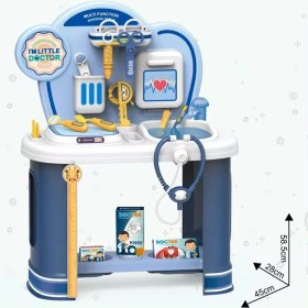 تصویر ست اسباب بازی پزشکی مدل Fabiola Nursing صورتی 