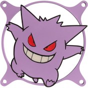 تصویر پوشش فن کیس PC Fan Cover 120 mm طرح Gengar 
