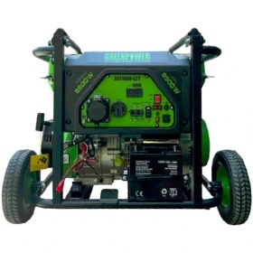 تصویر موتور برق بنزینی گرین پاور مدل GR11800-E2T ظرفیت ۹۵۰۰ وات سه فاز 