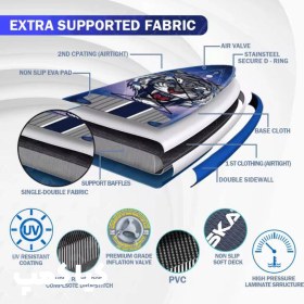 تصویر پدل‌برد White Tiger برند Skatinger 