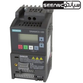 تصویر درایو ورودی تکفاز 0/37 کیلووات سینامیکس Drive SINAMICS V20 0.37 KW SIEMENS