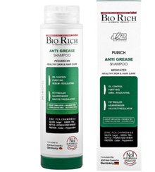 تصویر شامپو بایوریچ ضد شوره مناسب موهای چرب حجم ۲۵۰ میلی لیتر 