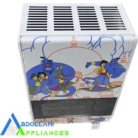 تصویر بخاری گازسوز 7 کودک ایمن گاز مدل برین C Imengas 7 Child Brin C Gas Heater