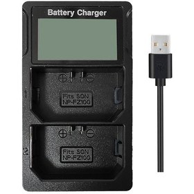 تصویر شارژر سونی اصلی (پکدار)Sony BC-QZ1 Battery Charger for NP-FZ100 Org 