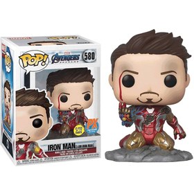 تصویر فیگور فانکو پاپ مرد آهنی با دست قدرتمند مدل 580 Funko Pop IRON MAN 