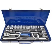 تصویر جعبه بکس 1/2 اسکای 24 پارچه SOCKET SET 1/2 SKY