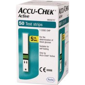 تصویر نوارتست قندخون آکیو چک اکتیو مدل Accu Chek-Active 