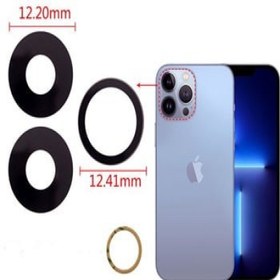 تصویر شیشه لنز دوربین گوشی Apple iPhone 13 Pro Max Apple iPhone 13 Pro Max Camera Glass Lens