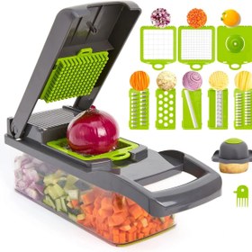 تصویر رنده و خردکن دستی نایسر دایسر ۱۶ پارچه 