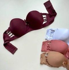 تصویر سوتین اسفنجی طرح بغل باز 