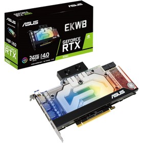 تصویر کارت گرافیک ایسوس مدل EKWB GeForce RTX 3090 24G ASUS EKWB RTX 3090 24GB Graphics Card