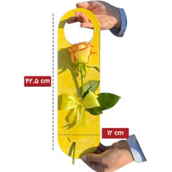 تصویر کارت گل شاخه‌ای رنگی / هولدر شاخه گل رنگی 