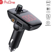 تصویر FM Player بلوتوثی + شارژر فندکی ProOne BT03 ProOne BT03 Bluetooth FM Player Car Charger