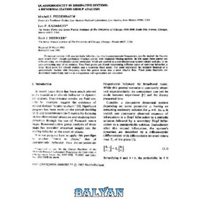 تصویر دانلود کتاب Quasiperiodicity in dissipative systems. Renormalization group analysis شبه تناوبی در سیستم های اتلافی. تجزیه و تحلیل گروه های عادی سازی مجدد