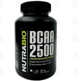 تصویر کپسول بی سی ای ای ۲۵۰۰ نوترابایو بسته ۱۵۰ عددی بدون طعم 