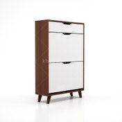 تصویر جاکفشی کمجا 24 سانتی دو درب کشودار داشبوردی – طول 70 ارتفاع 106 