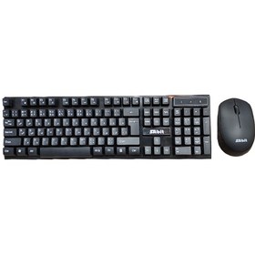 تصویر کیبورد وماوس بیسیم سابیت مدل KMW-6100 keyboard and mous model KMW-6100