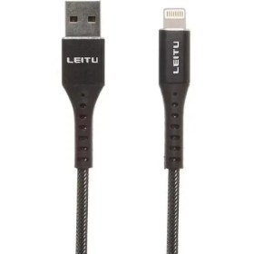 تصویر کابل لایتنینگ لیتو مدل LD-8 طول 1 متر Leitu LD-8 Lightning Cable 1M