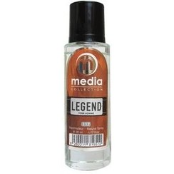 تصویر عطر جیبی مردانه مدیا مدل Legend حجم 35 میلی لیتر 