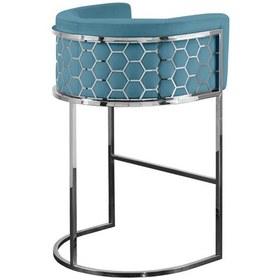 تصویر صندلی اپن مدل زنبوری پایه استیل 