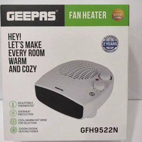 تصویر بخاری و فن هیتر جدید جیپاس مدل GFH9522N Geepas GFH9522N Electric Heater and Fan