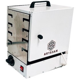 تصویر کباب پز آرتاسان 8 سیخ مدل A8-HS نیمه استیل (ارسال رایگان) 