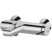 تصویر شیر حمام کی دبلیو سی مدل زو کروم 