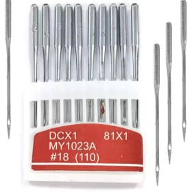 تصویر سوزن سردوز DCx1 سایز 18 تویو 