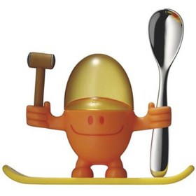 تصویر جا تخم مرغی وی ام اف | WMF Egg cup set McEgg with spoon, orange 2-piece 