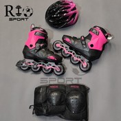 تصویر کفش اسکیت هارد هانتر به همراه ست کامل ایمنی 