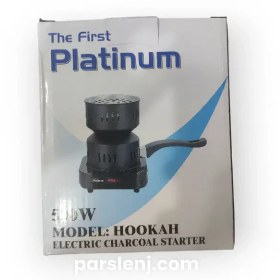 تصویر زغال سرخ کن پلاتینیوم مدل HOOKAH 