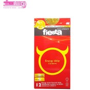 تصویر کاندوم انرژی دیلی فیستا 12عددی Energy delay condoms fiesta 12pcs