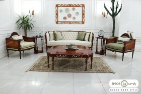 تصویر مبل کلاسیک جدید اولگا و کاجی 