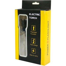 تصویر چراغ قوه شارژی چندکاره Electric Torch ا Electric Torch Flash light Electric Torch Flash light