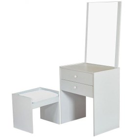 تصویر میز ارایش مدل mhn002 - گردویی 