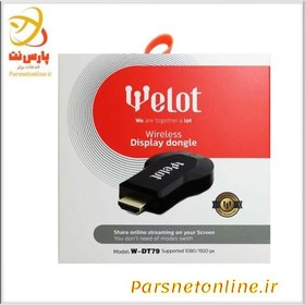 تصویر دانگل HDMI ویلات WELOT مدل W DT79 دانگل انتقال تصویر موبایل
