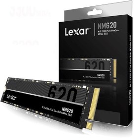 تصویر اس اس دی Lexar NM620 - درگاه PCIe 3.0 - یک ترابایت 