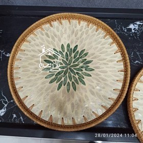 تصویر سینی راتان و حصیر 