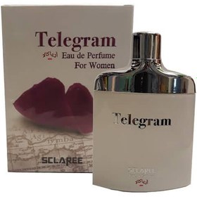 تصویر ادوپرفیوم زنانه Telegram حجم 100میل اسکلاره ا Sclaree Telegram Eau De Perfume For Women 100ml Sclaree Telegram Eau De Perfume For Women 100ml