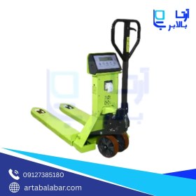 تصویر جک پالت توزین دار 