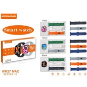 تصویر ساعت هوشمند KW27 MAX ۴۶ میلی‌متری با GPS و نمایشگر AMOLED 