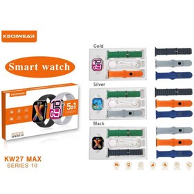تصویر ساعت هوشمند KW27 MAX ۴۶ میلی‌متری با GPS و نمایشگر AMOLED 