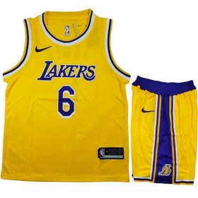 تصویر لباس بسکتبال لیکرز 