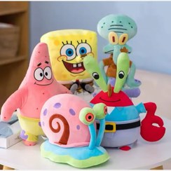 تصویر عروسک پولیشی شخصیت های باب اسفنجی 