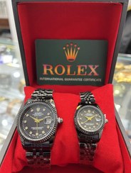 تصویر ست ساعت زنانه و مردانه رولکس، ست ساعت عروس و داماد Rolex Rolex