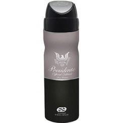 تصویر اسپری خوشبو کننده بدن مردانه امپر مدل Presidente حجم ۲۰۰ میلی لیتر 